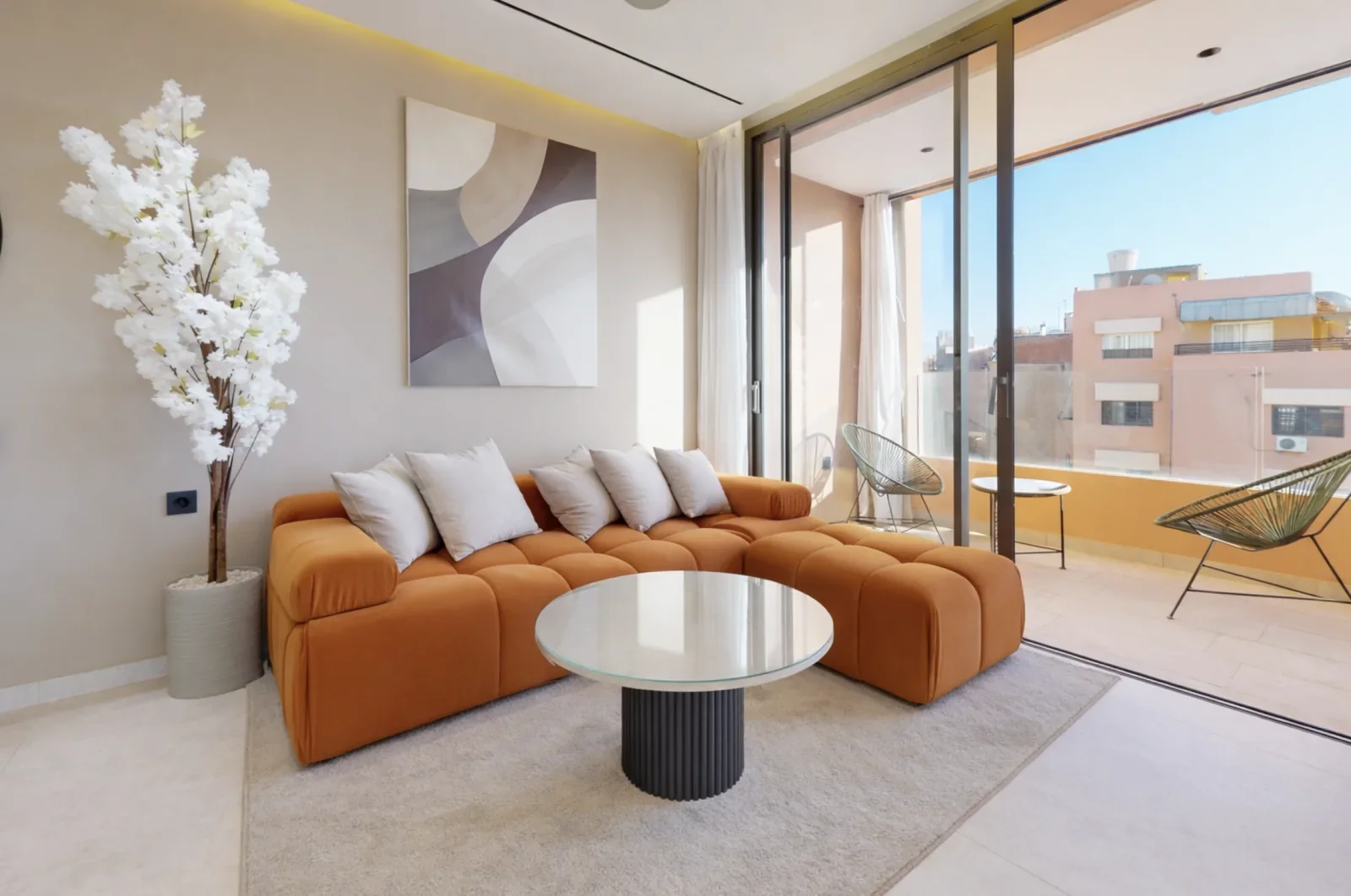 Appartement témoin de la Résidence Honest 2 à Guéliz Marrakech - suite