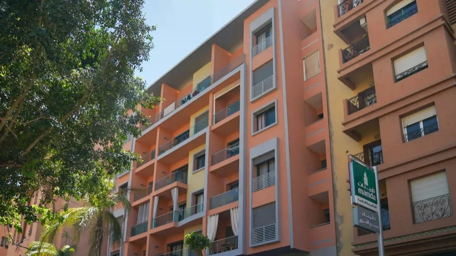 Vue extérieure de la Résidence Honest 1 à Marrakech