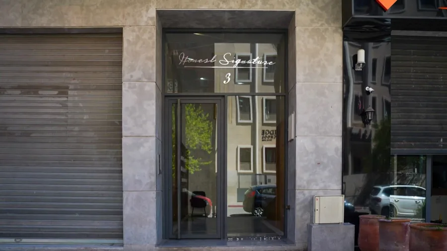 Entrée de la Résidence Honest Signature 3 à Guéliz Marrakech